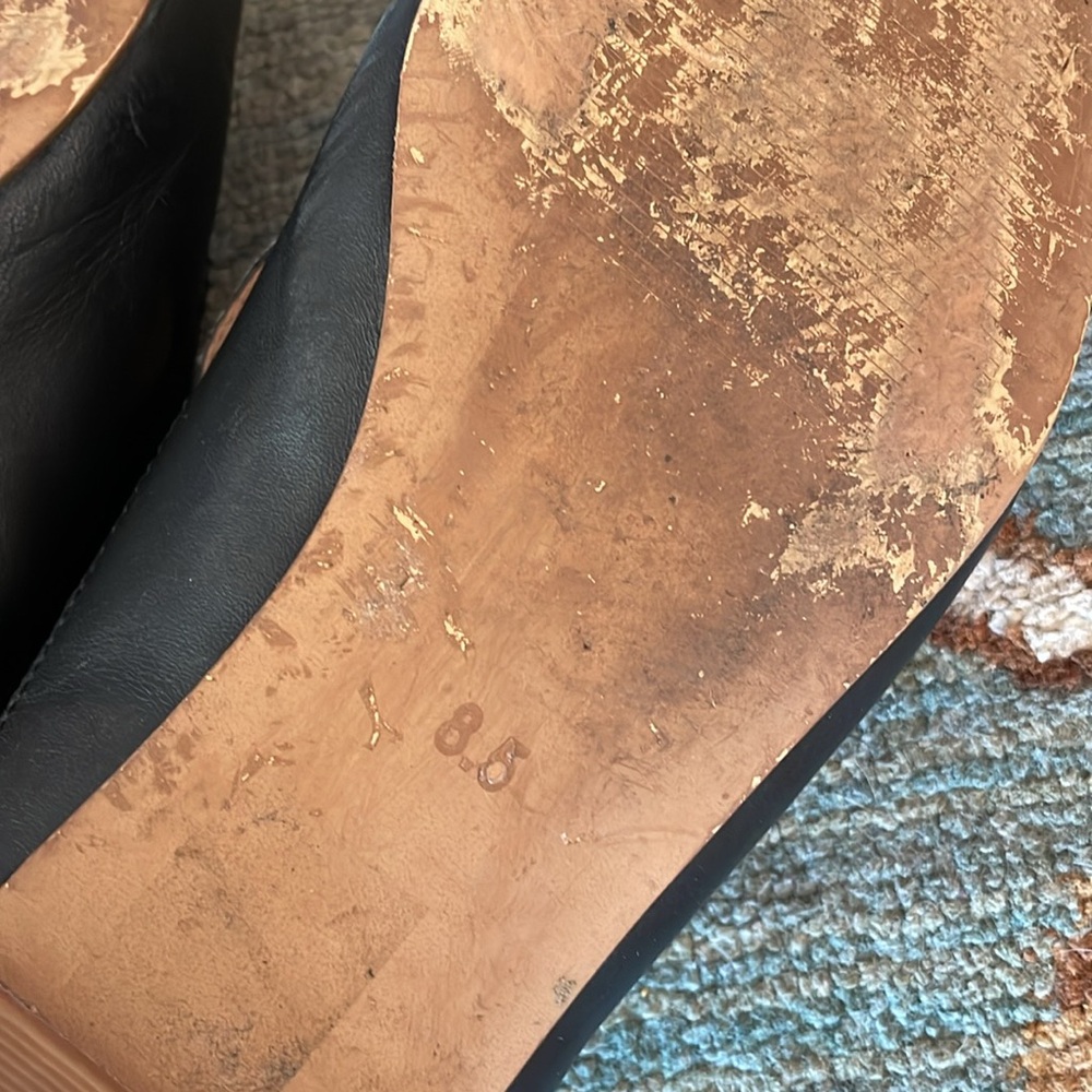 Madewell Leather Pointed Toe Loafers - Picture 4 of 6